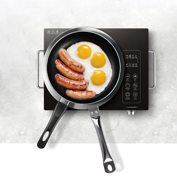 20cm Rustfrit Stål Kaffe Mælk Køkkenudstyr Ring Induktion Adapter Plade Varme Diffusor til Glas/Keramik/Rustfrit Stål Køkkenudstyr