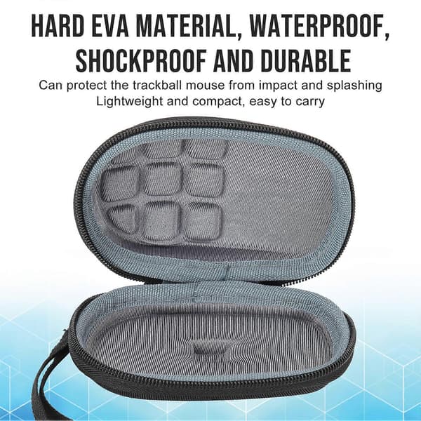 Wireless Mouse Storage Case EVA Waterproof Portable Protective Box for Logitech M275 M330