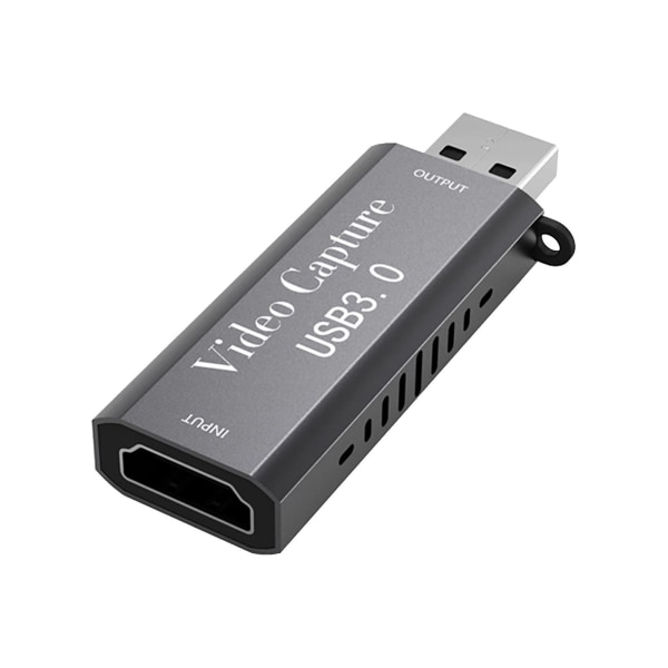 Usb 3.0 Videonäytönkaappauskortti 1080p Hd-tallennin Peli/video suoratoisto