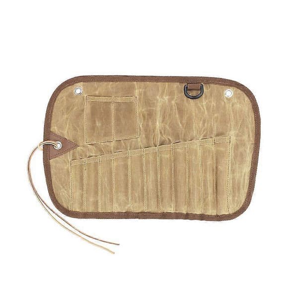 Camping Cutlery Set Outdoor Tableware Storage Bag for Grilling