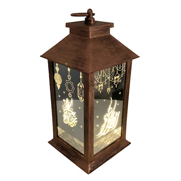 Ramadan LED-kronljus Antik Nattlampa Dekoration LampBAntique