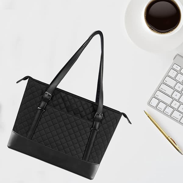 Dametaske til bærbar computer 15,6 tommer, computertaske, Tory course