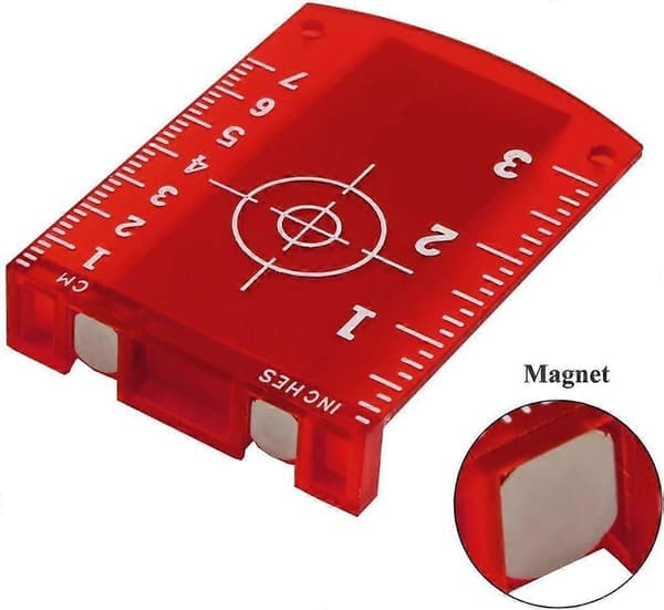 Firecore Laser Magnetic Target for Laser, Red