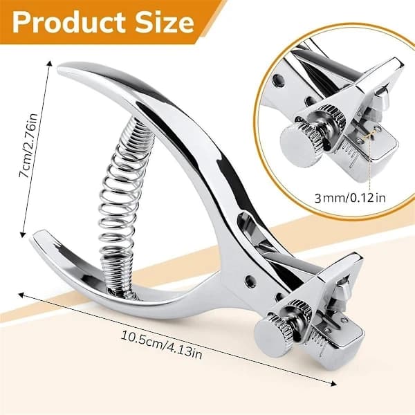 Fabric Pattern Marking Tool, Sewing Pattern Notcher for Fabric, Professional Hole Puncher, Marking Tool, Punching Tool, 3mm