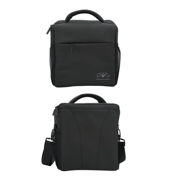 Mini Drone Bag 900D Waterproof Single Shoulder Drone Storage Bag with Strap Black