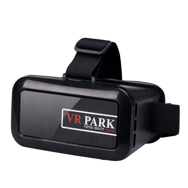 Vr 3d Virtual Reality-briller til mobiltelefoner med beskyttelsesbriller Velegnet til film med fjernbetjening Black