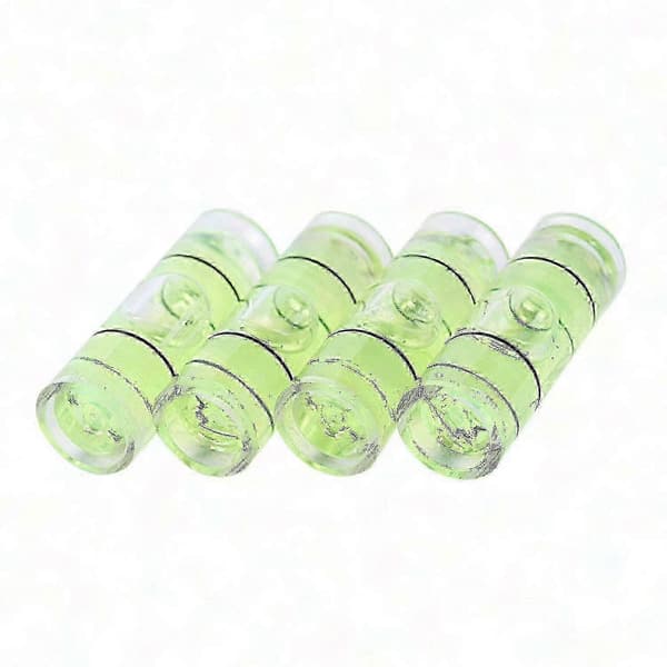 4 st akrylrör bubbelvattenpass för mätinstrument D 8mm L 22mm