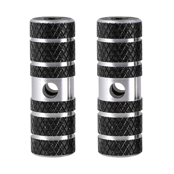 Sykkel Fotstøtter for Voksne Sykkel Fotstøtter Universal Terrengsykkel Fotstøtter Motorsykkel Fotstøtte Sykling Fotpedaler Svart Black