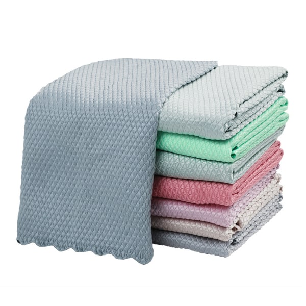 Rengöringsduk av non-woven tyg, rulle, återanvändbar non-woven rengöringsduk för -25*25-10 ST
