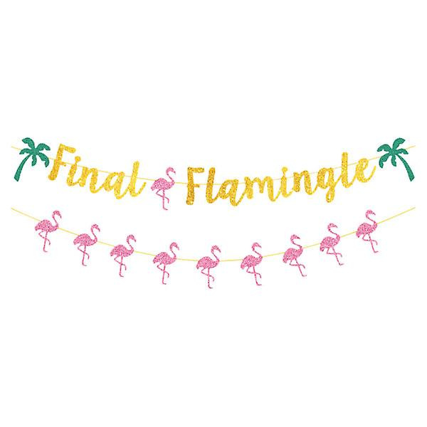 2 kpl Ruokapöydän koristelu Syntymäpäiväjuhlatarvikkeet Juhlapalvelukset Flamingo Ripustuskoriste Opettajan Appreci