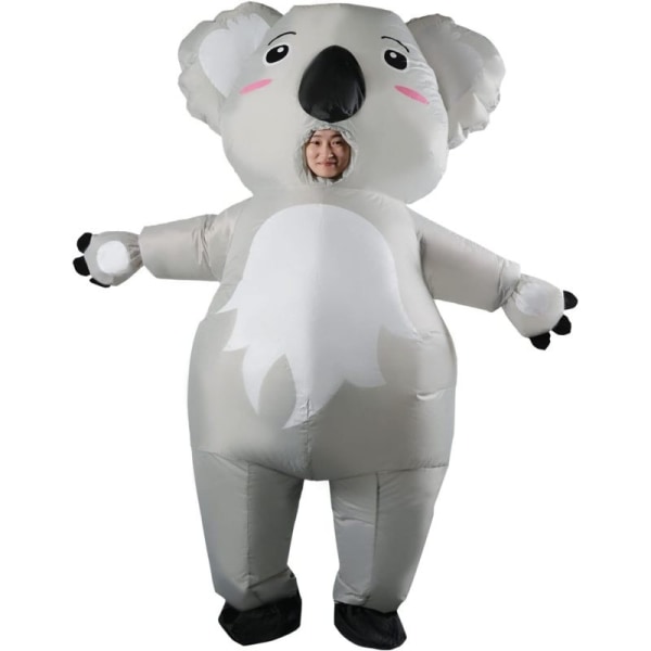 Oppblåsbar Koala Kostyme Unisex Morsom Voksen Drakt Jul Halloween Cosplay Fest (Koala), Oppblåsbar Drakt