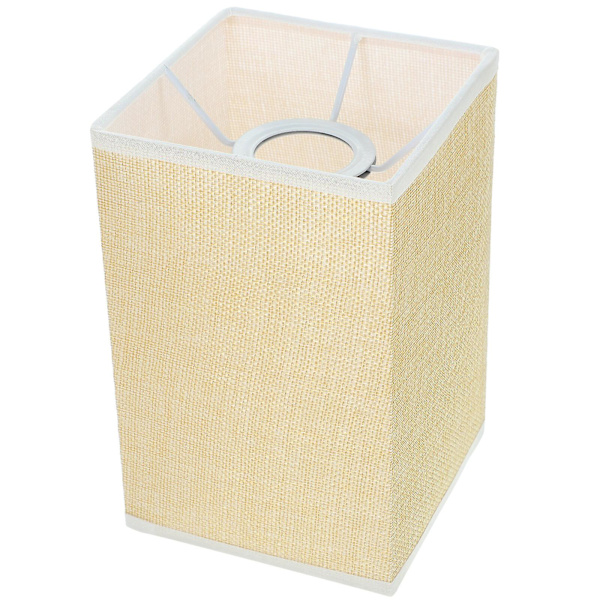 Kvadratisk Lampskärm Linne Lampskärmar Ljusskärm Golvlampa Skärm Bordlampa Skydd 20X13X13CM 20X13X13CM