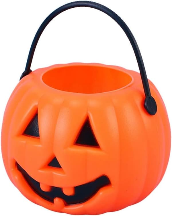 8 stk Halloween-gresskarformede godteribokser