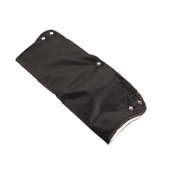 Stroller Hand Muff Keep Warm Thicker Windproof Waterproof Stroller Gloves Stroller Warmer Muffs for Outdoor Black