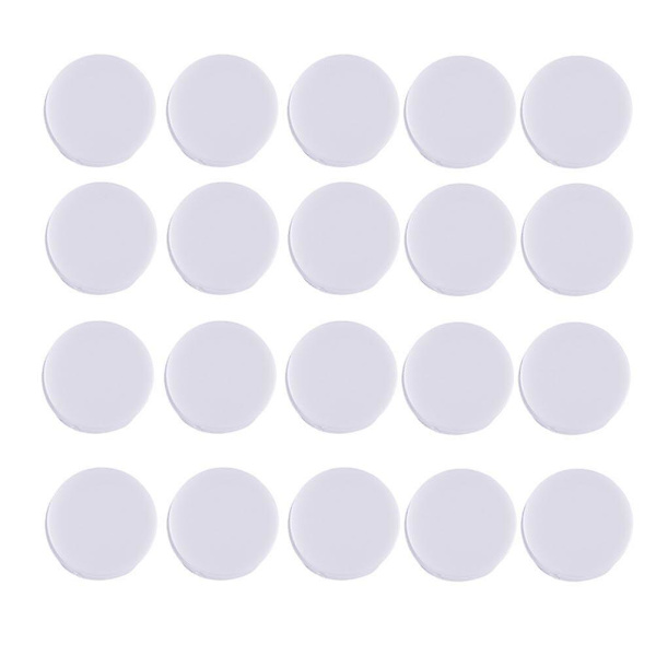 100 kpl Litteitä Rengaskello Laatikoita Nukke Sisäänrakennettu Lisätarvikkeet Vauvan Pehmolelu Lisätarvikkeet Valkoinen 32MM3.2X3.2X1C