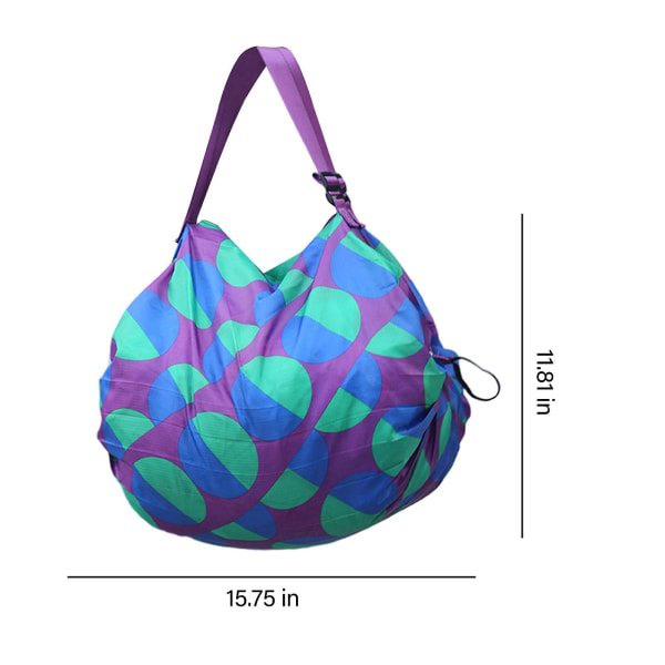Väska för matvaror i tyg, Violett Violet