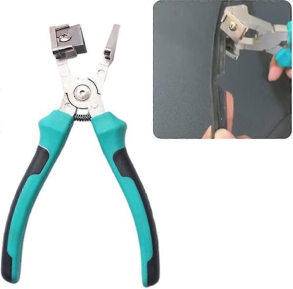 V-shaped Rubber Strip Scissors 90 Degree Tape Edge Angle Shears Pliers Cutting Tool Hardware Tool Tape Cutter (1 pc, Green)