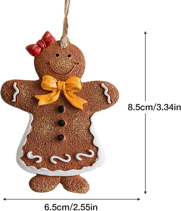 Christmas Gingerbread Man Decorations Gingerbread Man Pendants
