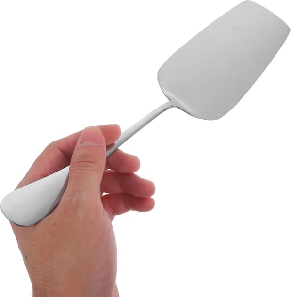 Cake Serving Tool Cake Spatula for Birthdays Stainless Steel High Durability Silver Not Easy to Deform