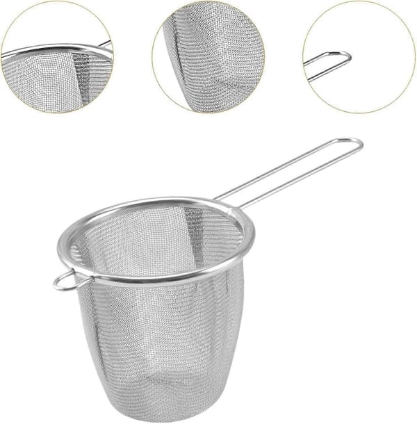 Tefilter Tekande Mesh Filter Multifunktionel Bærbar Si Til Tekander Og Tekopper Indflytningsgave (FMY)