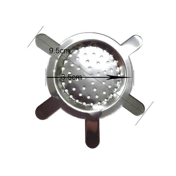 Rustfritt Stål Shisha Metallnett Shisha Skål Kullholder (2 stk) arabisk Shisha Tilbehør Bar Kullseparator Kullseparator Røykepotte Gratis O