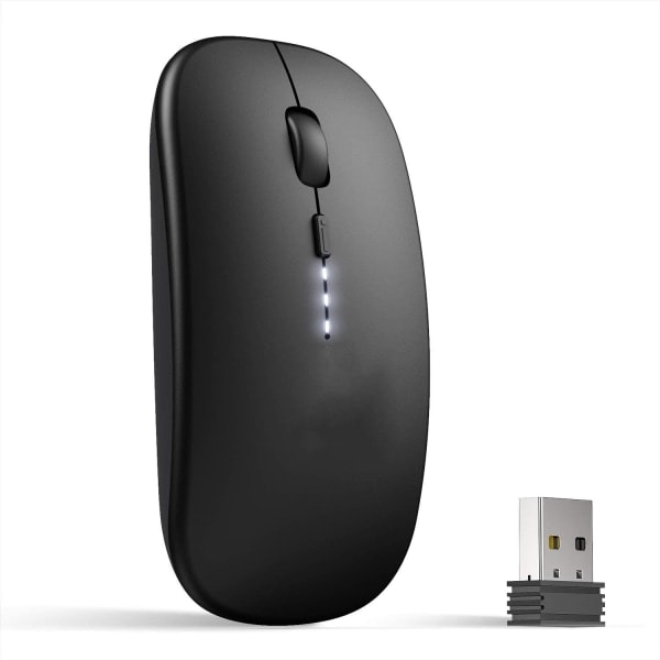 Langaton latautuva hiiri, Ultra Slim 2.4G hiljainen toiminto