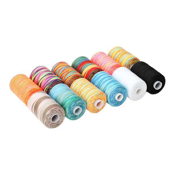12x Sytrådsset Broderitråd För Handsömnad Quiltning Handarbete