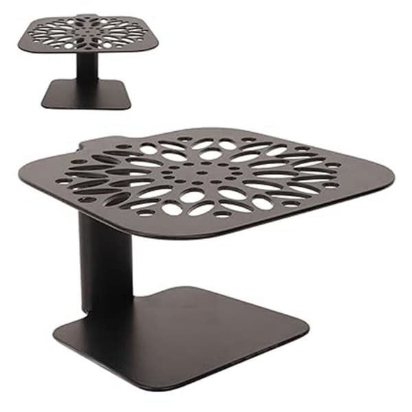 Electronic Coffee Machine Scale Stand, Adjustable Extraction and Weighing Rack, Coffee Weighing Stand (Black 1)