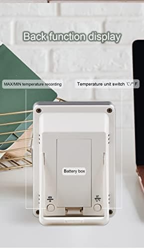 Trådlös Flytande Inomhus- och Utomhustermometer, Simbassäng Flytande Termometermätare, Digital Pooltermometer med LCD