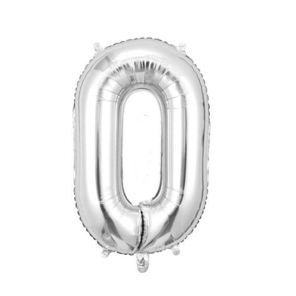 10 stykker tallballongsett 0-9, metallballonger Bursdagsballonger egnet for bursdagsselskaper, babyshower, jubileer, etc.