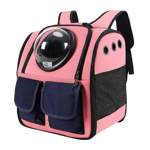 Lemmikkibackpack, hengittävä reppu pienille ja matkustaville lemmikkieläimille leirintäretkille