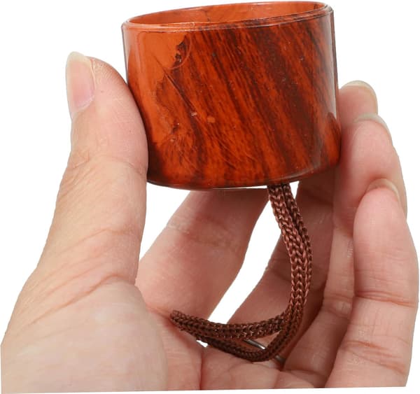 Umbrella Handle Replacement Folding Handle Wood Grain Design Compact Grip