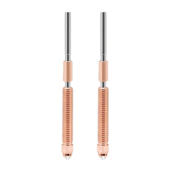 Til K2 Plus Dyse Quick Change Dyse Kit Hærdet Stål Design til K2 Plus 3D-printer 2 stk 0,8 mm