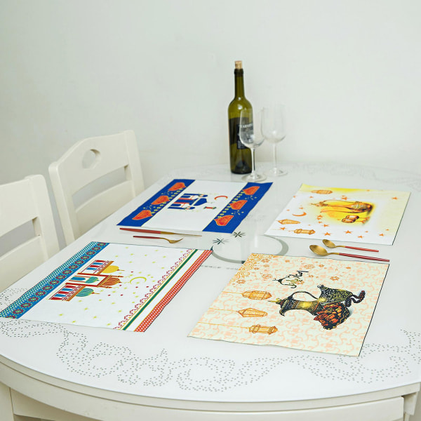 Eldgamle veke Varmebestandige bordmatter, flotte for fester 5 stiler å velge mellom Eldgamle veke