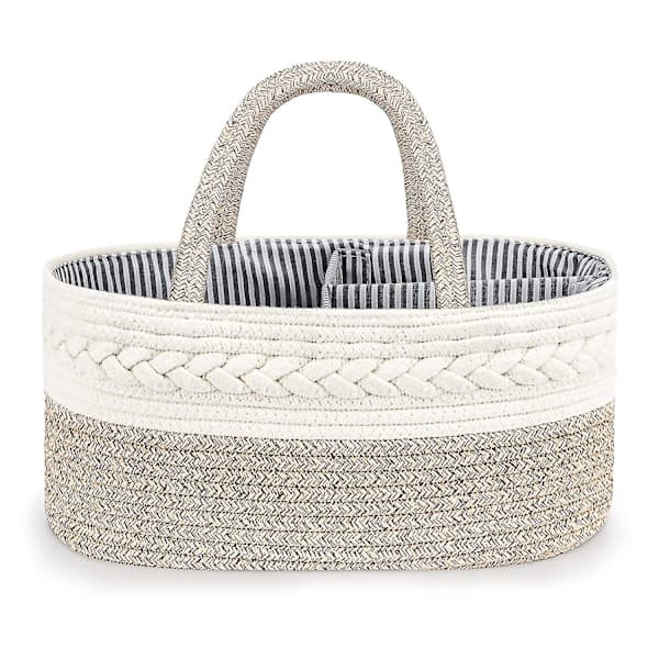 Diaper Organizer for Baby, Diaper Changing Storage Basket - Layer