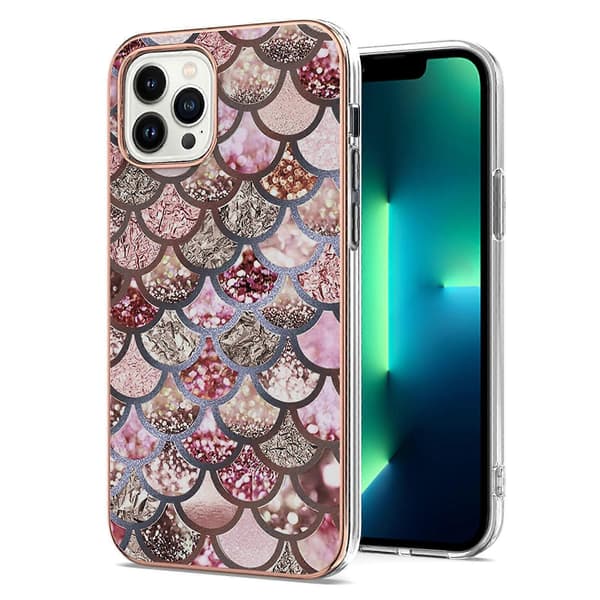 Elektrobelagt TPU-deksel til iPhone 16 Pro