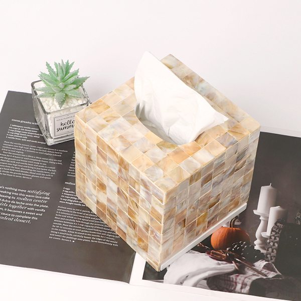 Creative Scents Tissue Box Cover Square Dekorativ kvadratisk