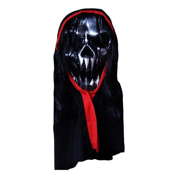 Kammottava naamio Scary Evil Demon Full Head Peli Naamio Cosplay Halloween Juhla-asu Rekvisiitta Aikuisten Naisten Miesten Style 3