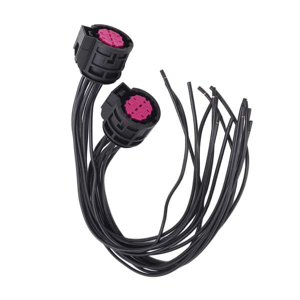 2 stk. Forlygtestik Pigtail 68285243AA Stabil forbindelse Ledningsnet Forlygtestik