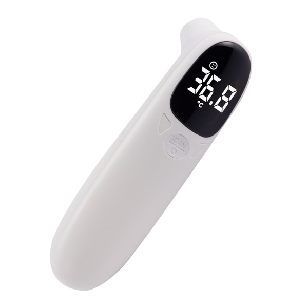 Mini Digital termometer Vit Infraröd 0 Kontakt Enkel portabilitet Hushållsbruk Enkel användning