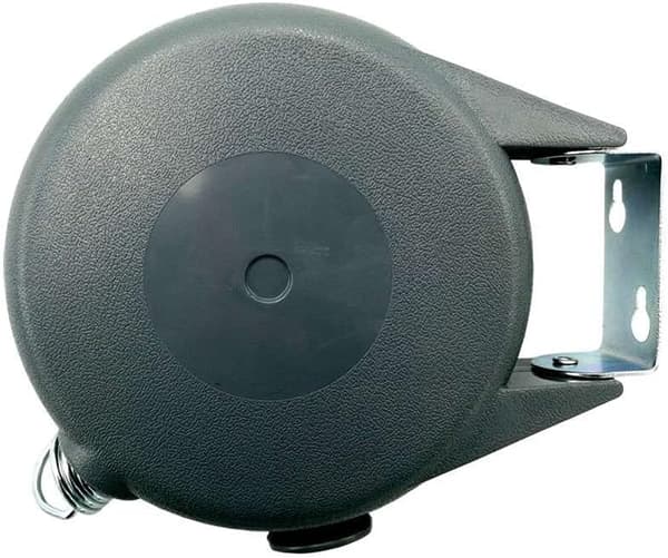 Retractable clothesline with automatic retraction 15m