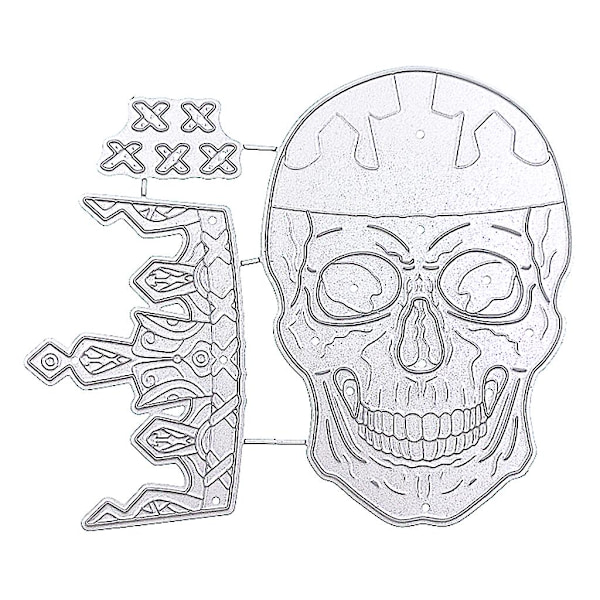 Halloween-kallo Metallileikkuri Stencil DIY-kirjan ja albumin paperimalli
