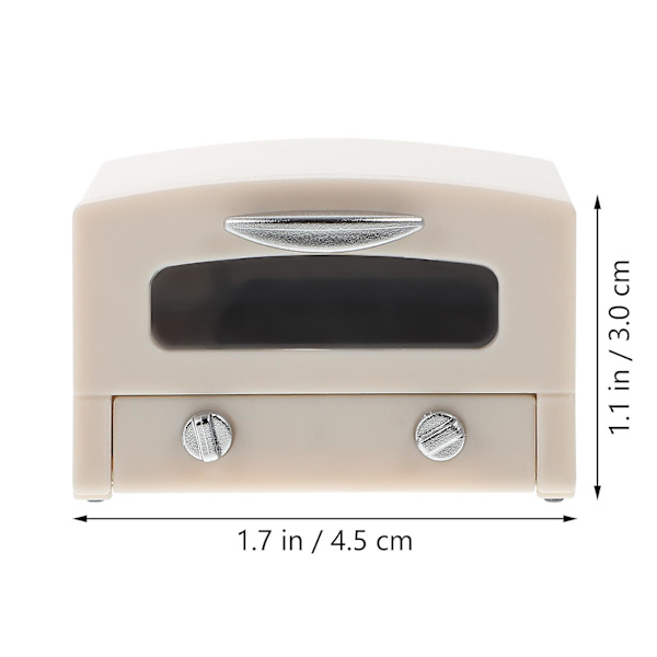 Uuni Leikkilelu Uuni Leikkilelukeittiön Tarvikkeet Taaperon Oppimislelut Keittiölelu Beige 4,5x3cm