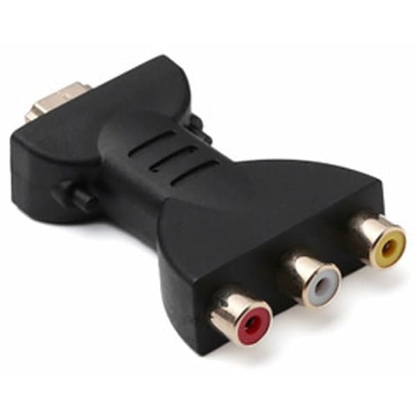 HDMI til AV-adapter, HDMI til RGB til RCA-komponentkonverter 1080P