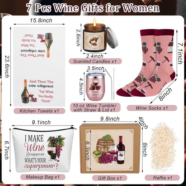 7-pack roliga vinpresenter till mamma