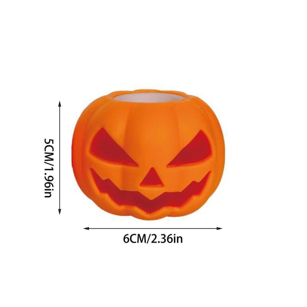 Unikke Græskar Stressaflastende Legetøj Til Børn Og Forældre Til HalloweenOrange Orange