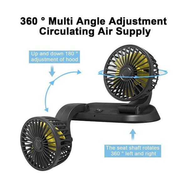 Bilventilator - Bilklimaanlæg - 12V bilventilator - Bilkøler