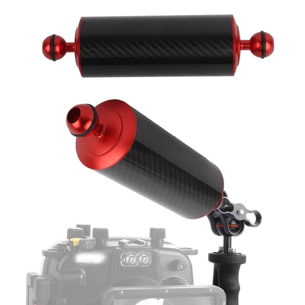 Kulfiber flydende arm dykkerfotografering forlæng tilbehør til undervandsfotografering 8in