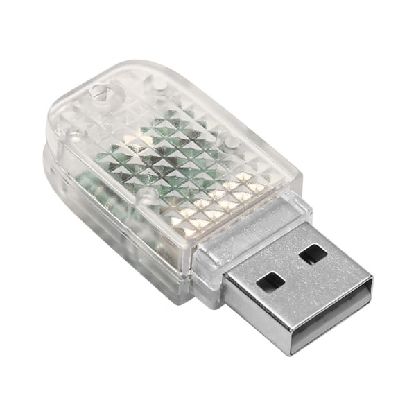USB Stemningslys, Atmosfærisk Lys, Nattelys, LED Dekorativ RGB, Stemningslys til Bærbar PC, Flerfarget (Regnbuefarge