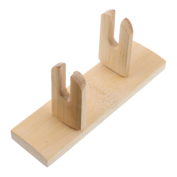 1 stk. Husholdningsrum Japansk Folde Håndvifte Display Holder Folde Vifte Stand Assorteret Farve 12,8X6CM